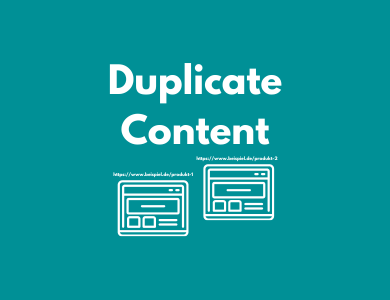 Beitragsbild Blogpost Duplicate Content