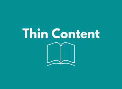 Thin Content: Warum er Ihre Website schädigt und wie Sie ihn loswerden