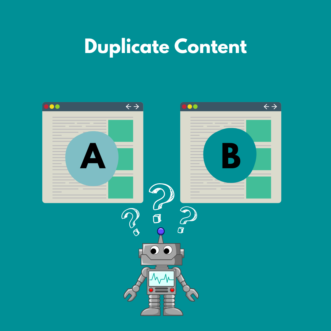 Duplicate Content visuell erklärt